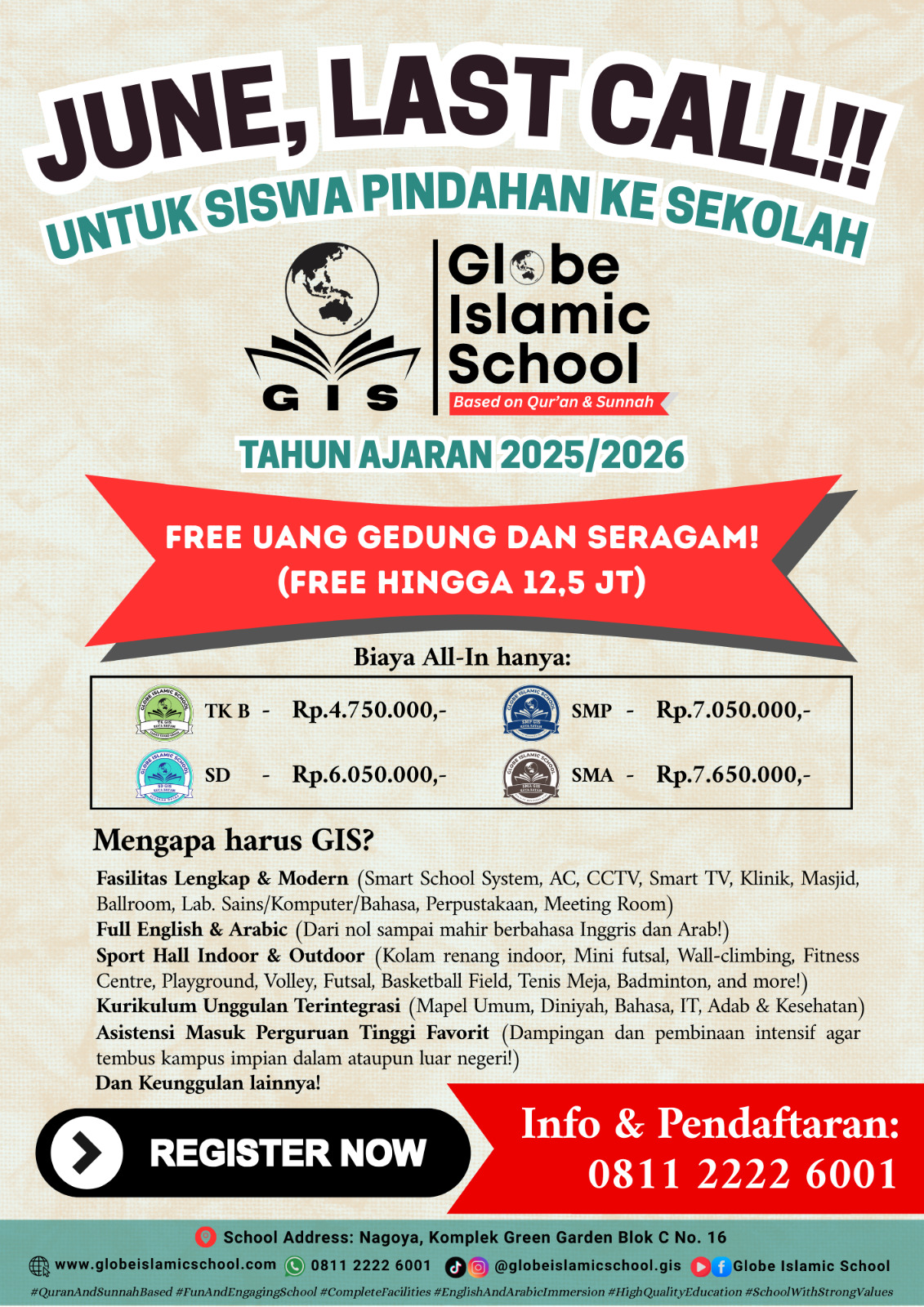 Read more about the article Pendaftaran Juni 2025 (Kesempatan Terakhir!)