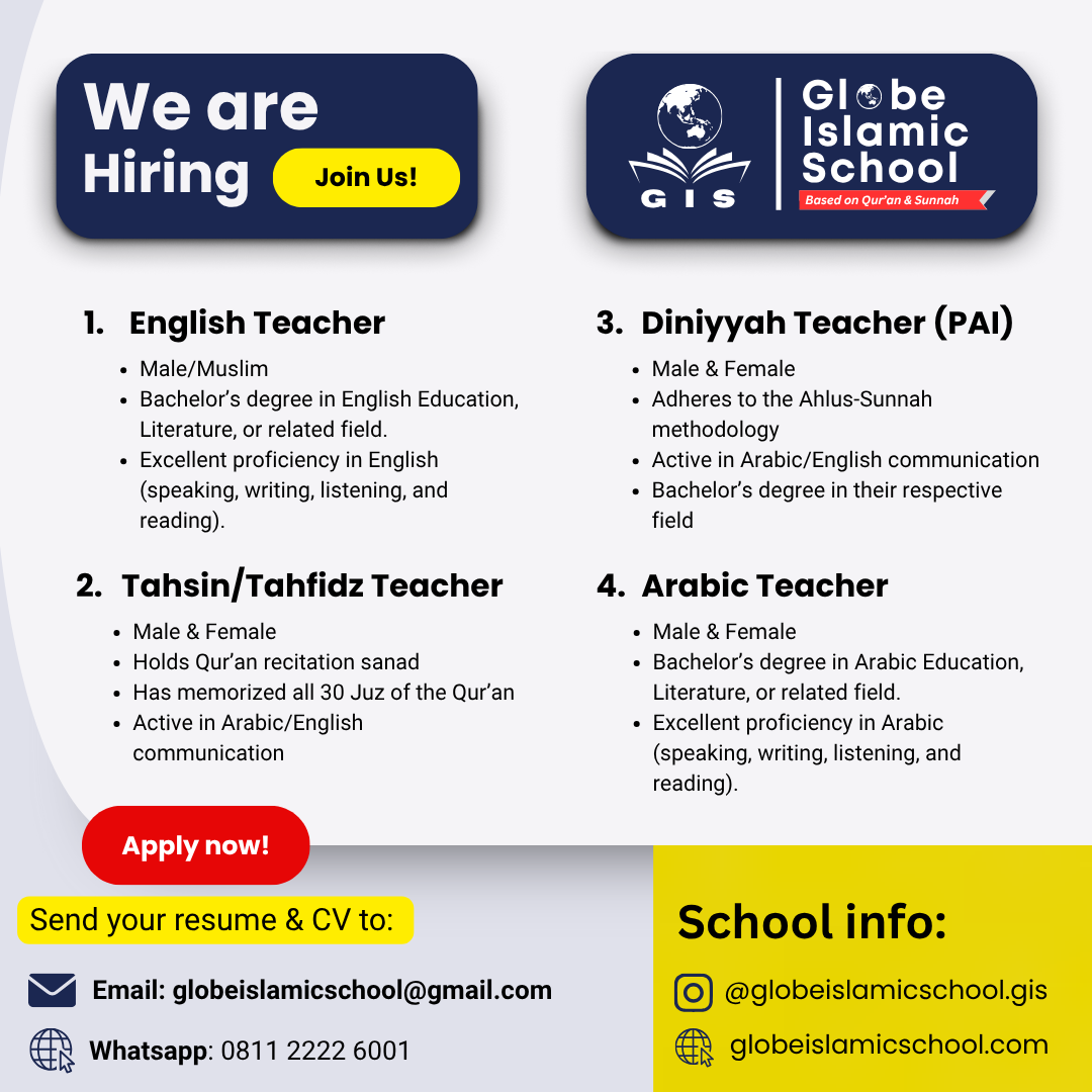 You are currently viewing WE ARE HIRING PROFESSIONAL TEACHERS